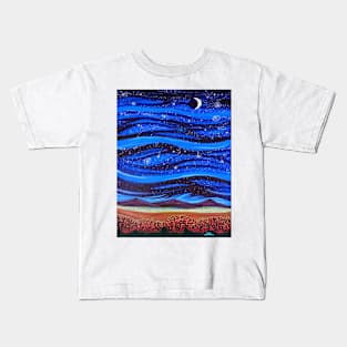 'IN THE HEAVENS AS ON EARTH' Kids T-Shirt